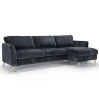 Lucy Three Seater Chaise Corner Sofa